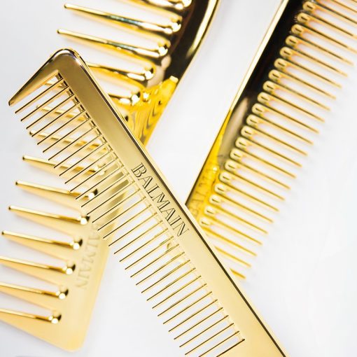 BALMAIN HAIR kultainen leikkauskampa / Golden Cutting Comb 14K Gold - Image 2
