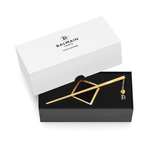BALMAIN HAIR (18k karaatin kullattu) Ajaton eleganssi ja mestarillinen käsityötaito yhdessä ylellisessä hiuspinnissä / Barrette Jewellery Gold Vintage - Image 3