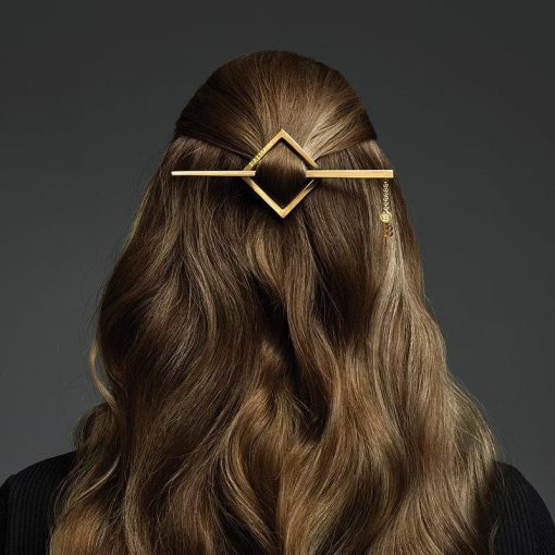 BALMAIN HAIR (18k karaatin kullattu) Ajaton eleganssi ja mestarillinen käsityötaito yhdessä ylellisessä hiuspinnissä / Barrette Jewellery Gold Vintage - Image 4