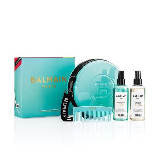 BALMAIN HAIR türkiis kott toodetega ja randmepaelaga / Backstage Session Case Turquoise - Image 2