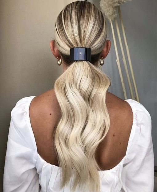BALMAIN HAIR hiuslenkki valkoinen / Elastique pour Cheveux White - Image 4