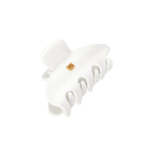 BALMAIN HAIR -hiuspinni rapu valkoinen S / Pince à Cheveux White S