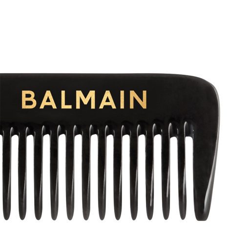 BALMAIN HAIR -ammattimainen viimeistelykampa kampaajille / Tail Comb Black & White - Image 4