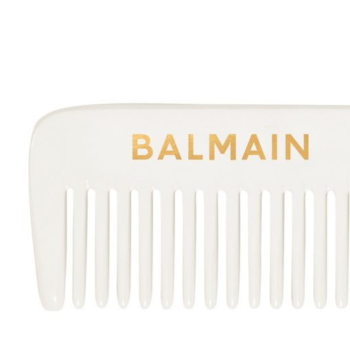 BALMAIN HAIR -ammattimainen viimeistelykampa kampaajille / Tail Comb Black & White - Image 3