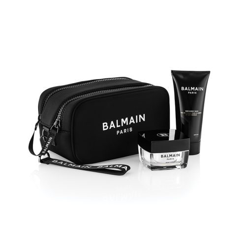 BALMAIN HAIR vīriešu kosmētikas soma / LE Homme Pouch Black
