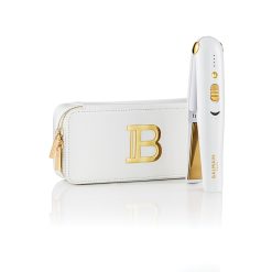 BALMAIN HAIR -johdoton titaanisuoristusrauta, valkokulta / Titanium Cordless Straightener Gold & White