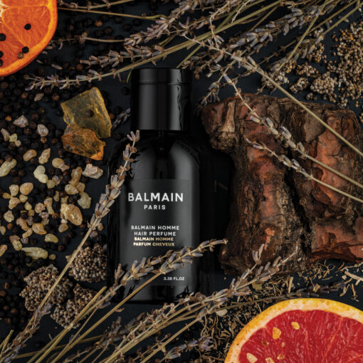 BALMAIN HAIR -hiustuoksu miehille / Homme Hair Perfume 100ml - Image 4