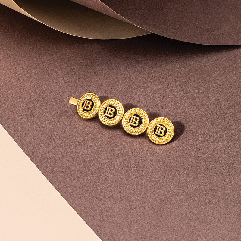 BALMAIN HAIR hiuspinni / 18K Gold Plated Hair Slide SS22 - Image 2