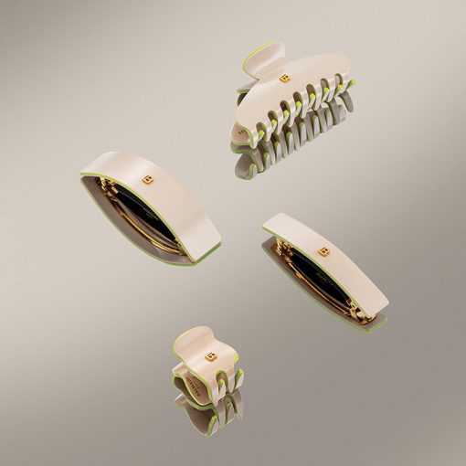 BALMAIN HAIR juukseklamber beez, M / Barrette Beige, M - Image 2