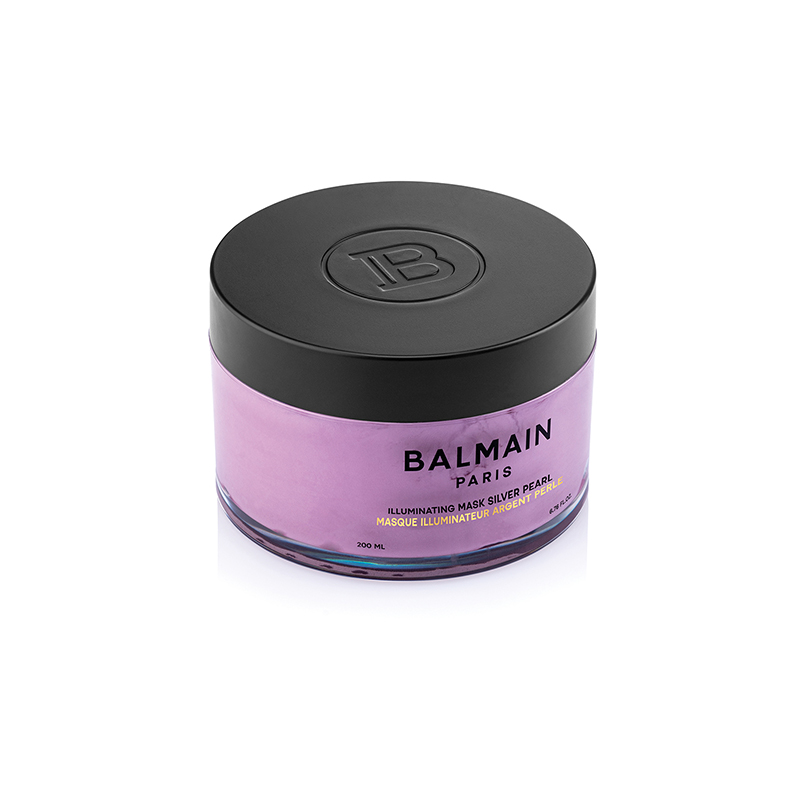 BALMAIN HAIR hiustenhoitonaamio blondeille / Illuminating Mask Silver Pearl 200ml