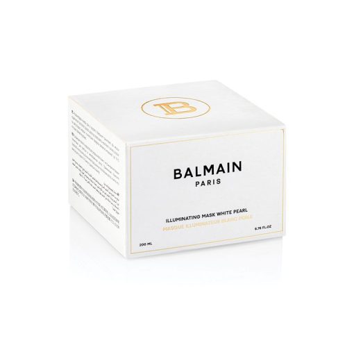 BALMAIN HAIR hiustenhoitonaamio blondeille / Illuminating Mask White Pearl 200ml - Image 2