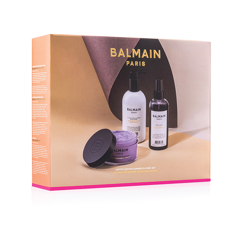 BALMAIN HAIR vaaleiden hiusten hoitosetti / Blonde Hair Gift Set - Image 4