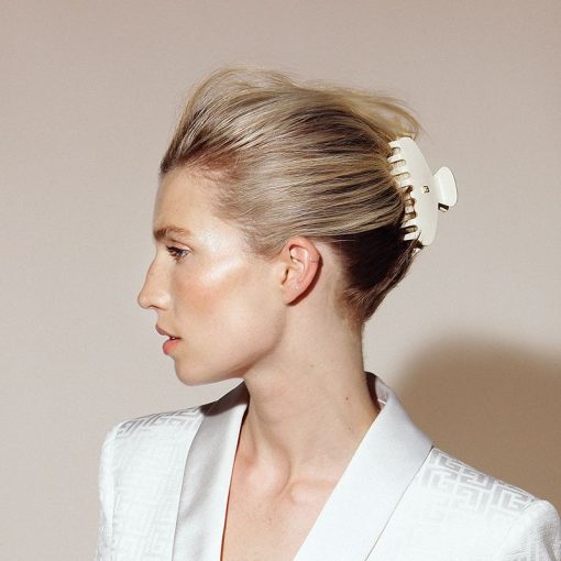BALMAIN HAIR Monimuotoisuuden juhlaa modernilla beigen sävyllä / Pince à Cheveux M Beige (Limited Edition SS22) - Image 5