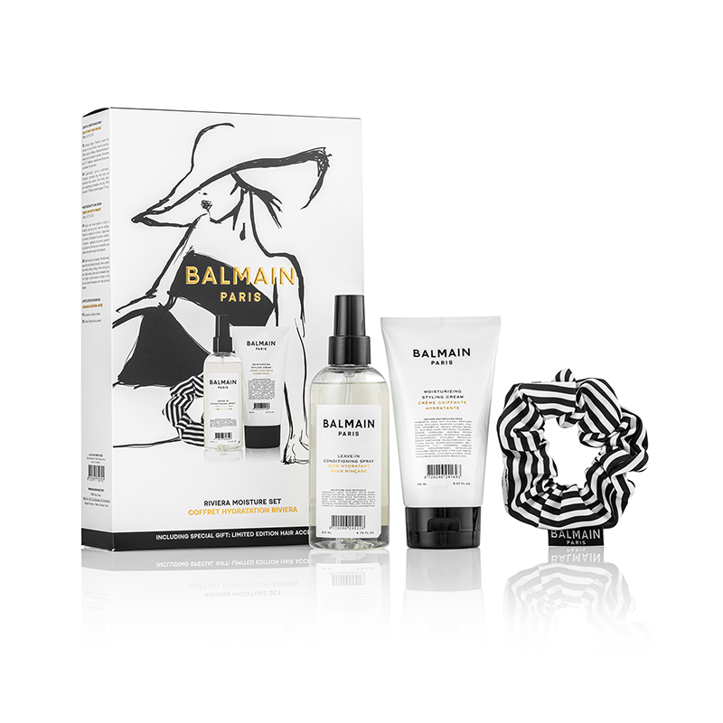 BALMAIN HAIR Syväkosteuttava kesäsarja hiuksille / LE Riviera Moisture Set SS23