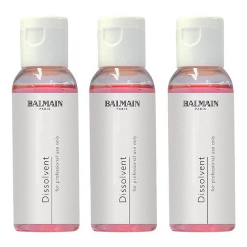 BALMAIN HAIR juuksepikenduste keratiinsidemete lahusti 3 pudelit / Extension Bond Dissolvent, 3 bottles for Keratin (Set 3x50ml)