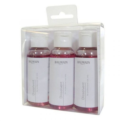 BALMAIN HAIR juuksepikenduste keratiinsidemete lahusti 3 pudelit / Extension Bond Dissolvent, 3 bottles for Keratin (Set 3x50ml) - Image 2