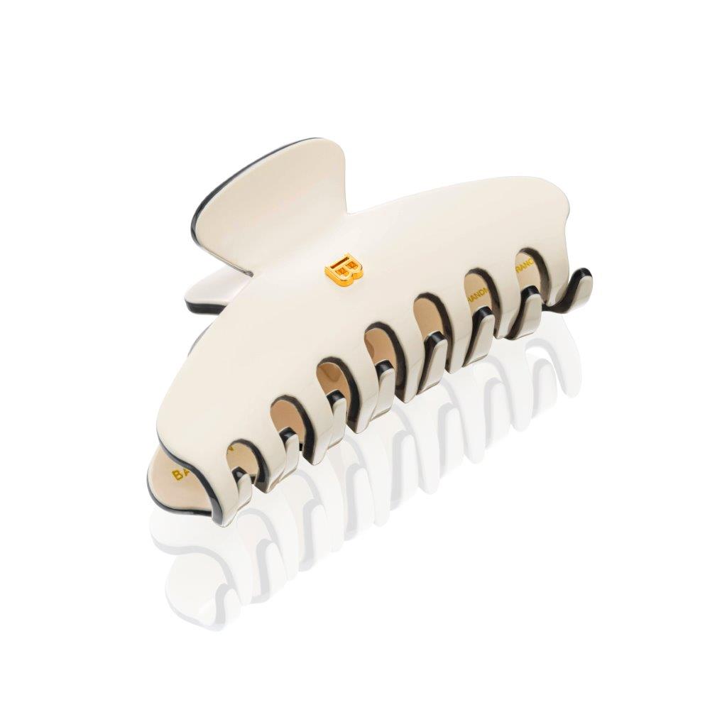 BALMAIN HAIR Ikoninen mustavalkoinen hiuspinni Labyrinth-mallistosta / Pince à Cheveux M Black & White