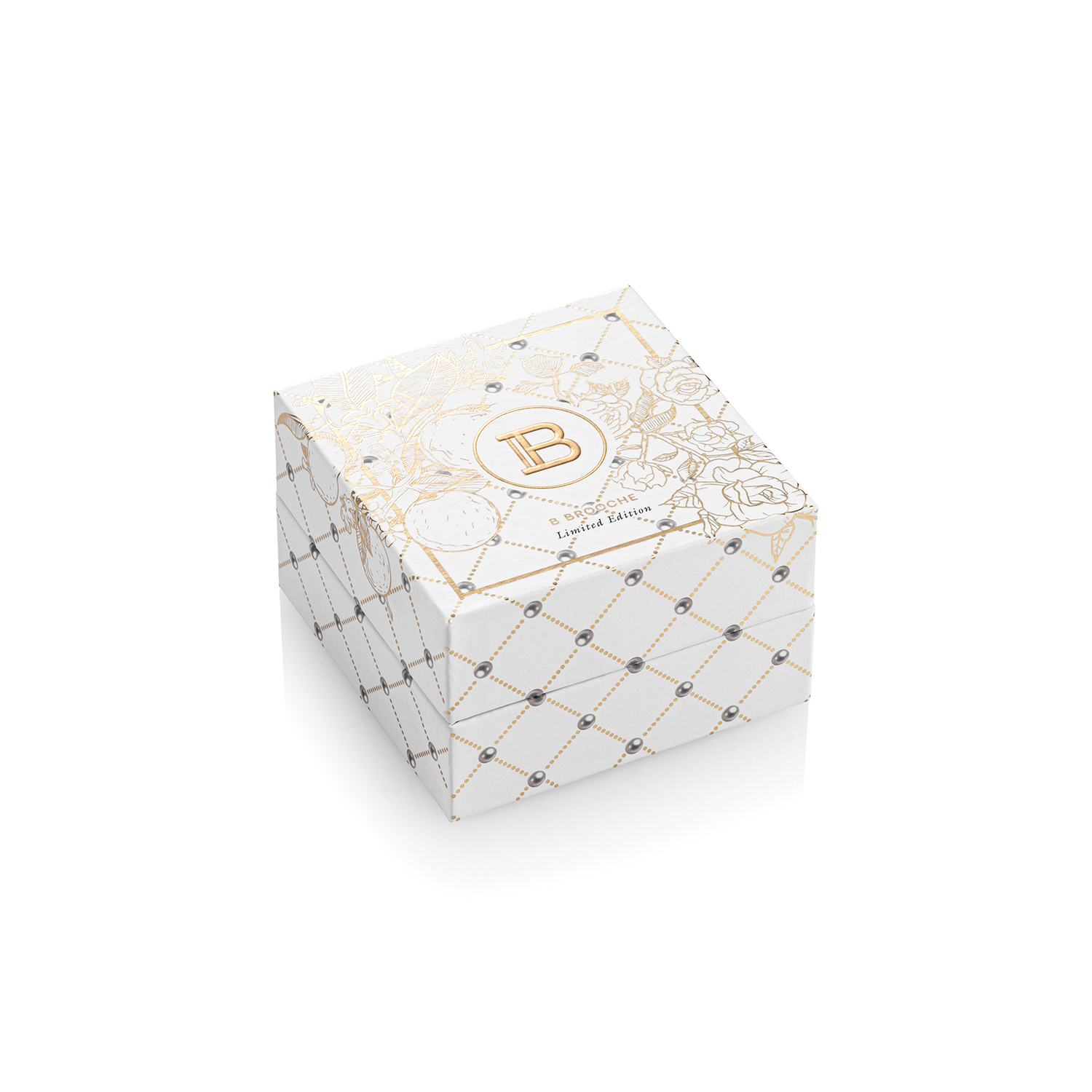 BALMAIN HAIR 18K karaatin kullattu nimikkomerkki / 18K gold plated signature brooch - Image 3