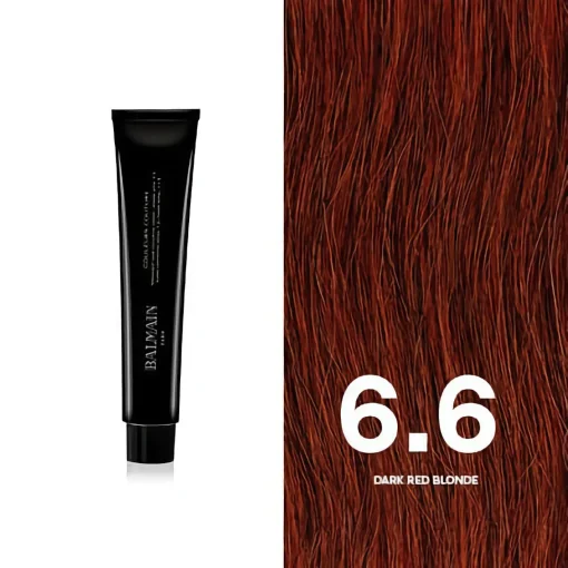 BALMAIN HAIR värisävy 6.6 Dark Red Blonde / Couleurs Couture 6.6 Dark Red Blonde 60ml