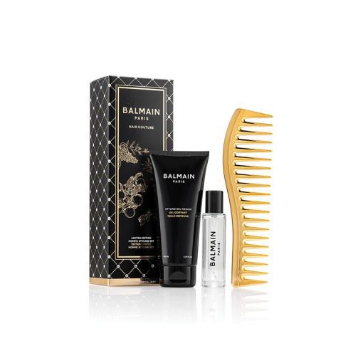 BALMAIN HAIR miesten hiustenmuotoilusetti / Homme Styling Set, 3 tuotetta