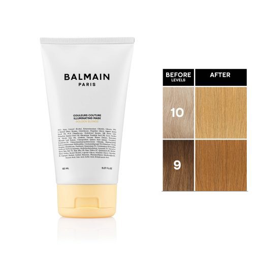 BALMAIN HAIR Kirkastava naamio: KULTAISEN VAALEA / Illuminating Golden Blonde Hair Mask 150ml - Image 2