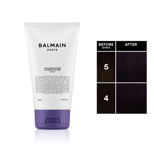 BALMAIN HAIR Kirkastava naamio: VIOLETTI / Illuminating Violet Hair Mask 150ml - Image 2