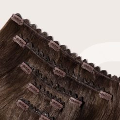 BALMAIN HAIR Clip-in Weft naturaalsed Remy juuksepikendused / Clip-in Weft Extension Set, Human Hair, 40cm