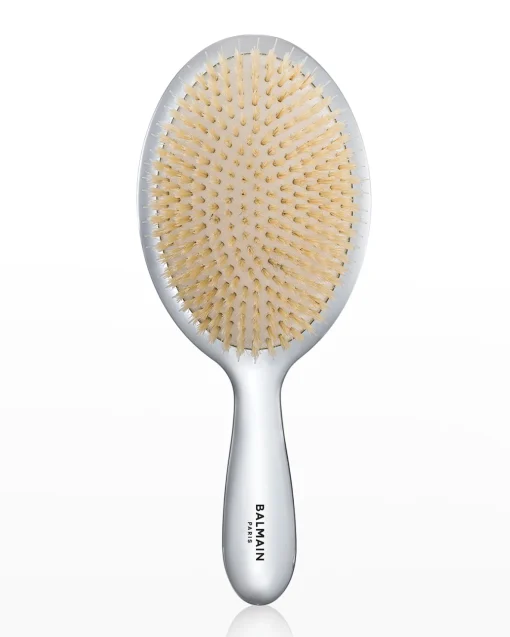 BALMAIN HAIR Hopeinen Spa-pidennysharja/ Silver Spa Extension Brush