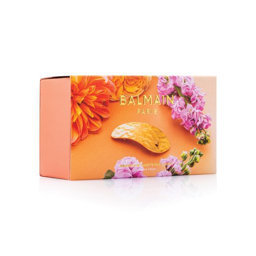 BALMAIN HAIR Erityisesti suunniteltu 18k karaatin kullattu klipsi / PRINTEMPS GOLDEN LEAF BARRETTE - Image 2