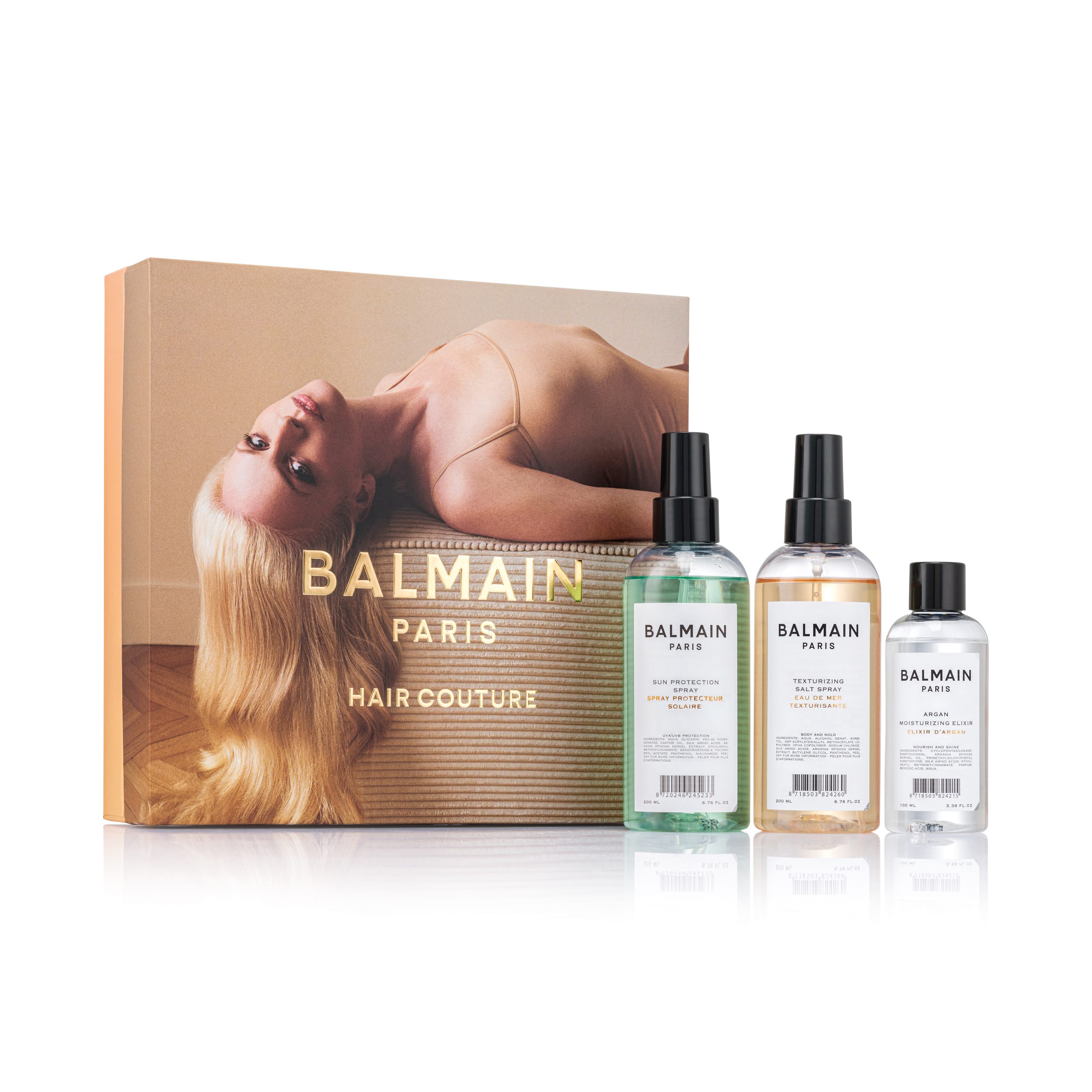 BALMAIN HAIR kesäinen hiustenhoito lahjasetti / Muse du Printemst Summer Hair Care Gift Set