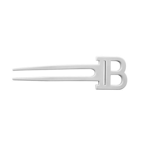 BALMAIN HAIR valkoinen hiushaarukka / Hair Fourche White