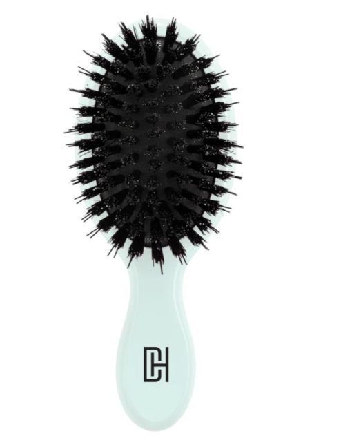 DOUBLE HAIR minikampa hiustenpidennyksiin / Hair Extension Brush Mini AquaMarine