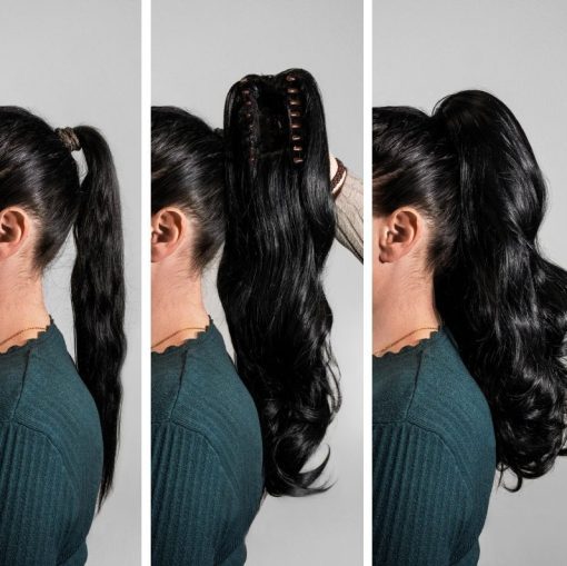 BALMAIN HAIR 2-1 ole hyvä / Double Style 2in1 Ponytail Memory Hair - Image 2