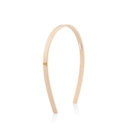 BALMAIN HAIR beige panta / Limited Edition Acetate Headband Small Beige