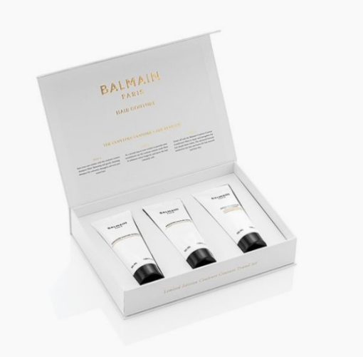 BALMAIN HAIR Matkasetti värjätyille hiuksille, shampoo, naamio ja hoitoaine / Couleurs Couture 50ml Travel Set