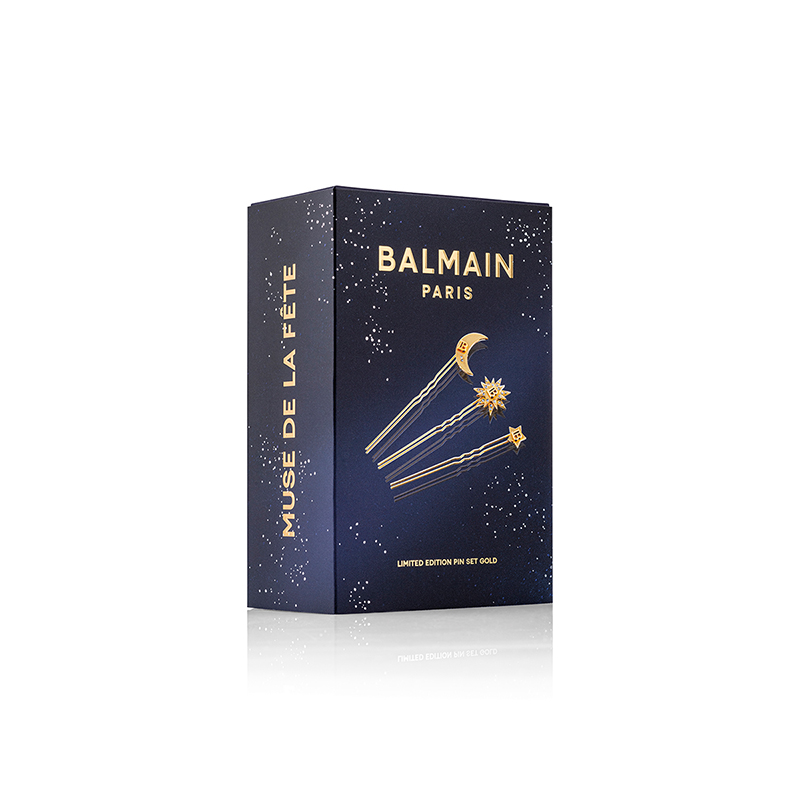 BALMAIN HAIR Kultaiset hiusneulat, 3 kpl setti / Professional 18K Gold Pin Set Limited Edition - Image 3
