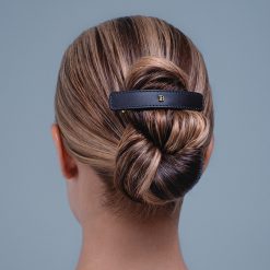 Alternative view of BALMAIN HAIR Nahkainen hiusklipsi Cosmic Sapphire L