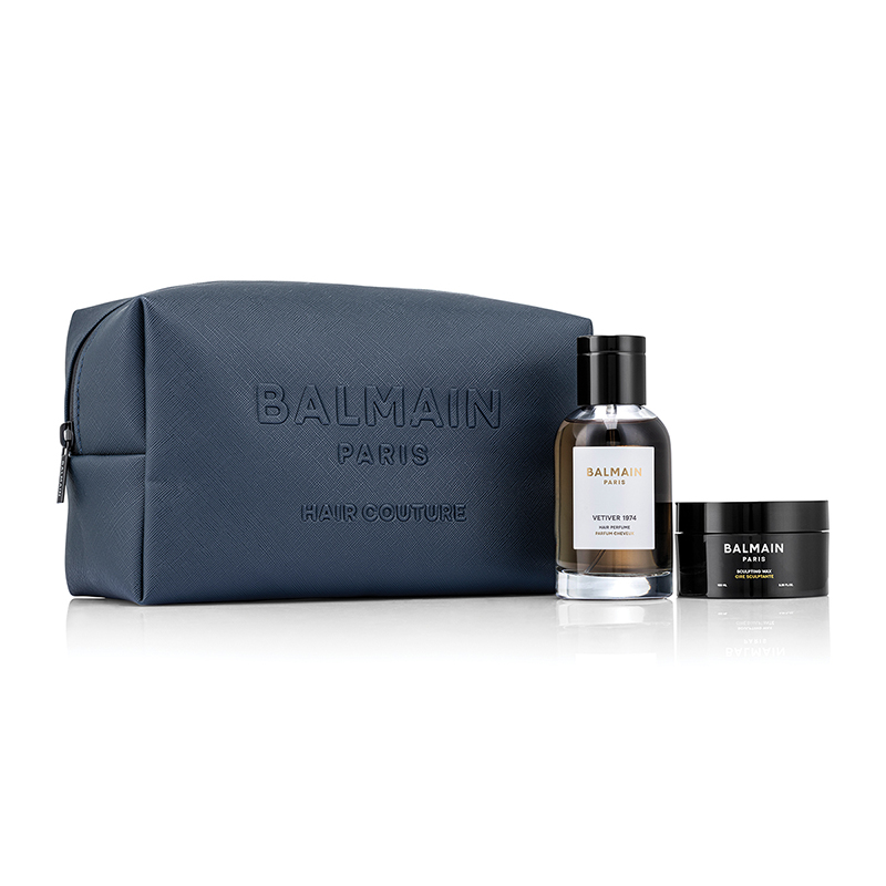 BALMAIN HAIR Miesten kosmetiikkalaukku (lahjaksi) / Homme Styling Set Limited Edition - Image 4