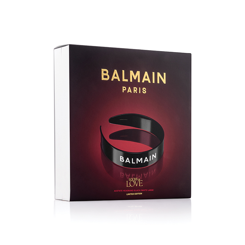 BALMAIN HAIR Limited Edition Locks of Love - hiuspanta, suuri koko / Limited Edition Locks of Love Acetate Headband Large - Image 4