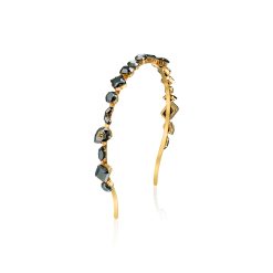 BALMAIN HAIR Locks of Legacy hiuspanta / Midnight Black Legacy Headband